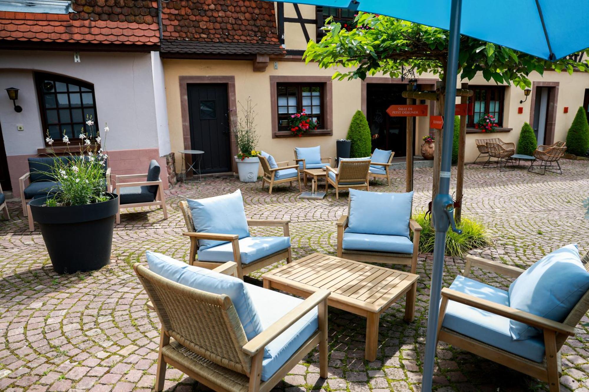 Hotel - Restaurant Le Cerf&Spa Marlenheim Exterior foto